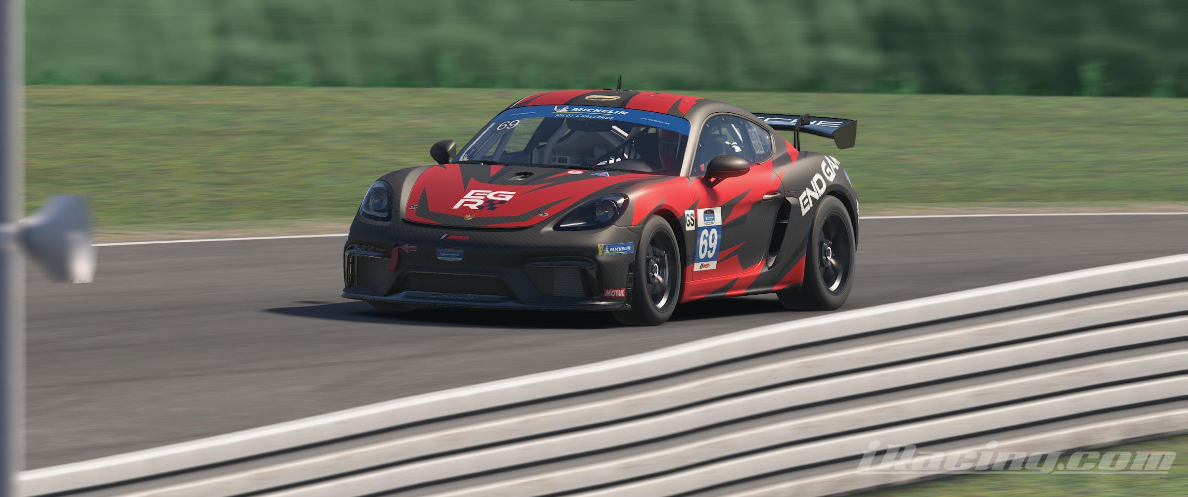 Preview of End Game Racing -- Porsche 718 GT4 by Charlie Puyear