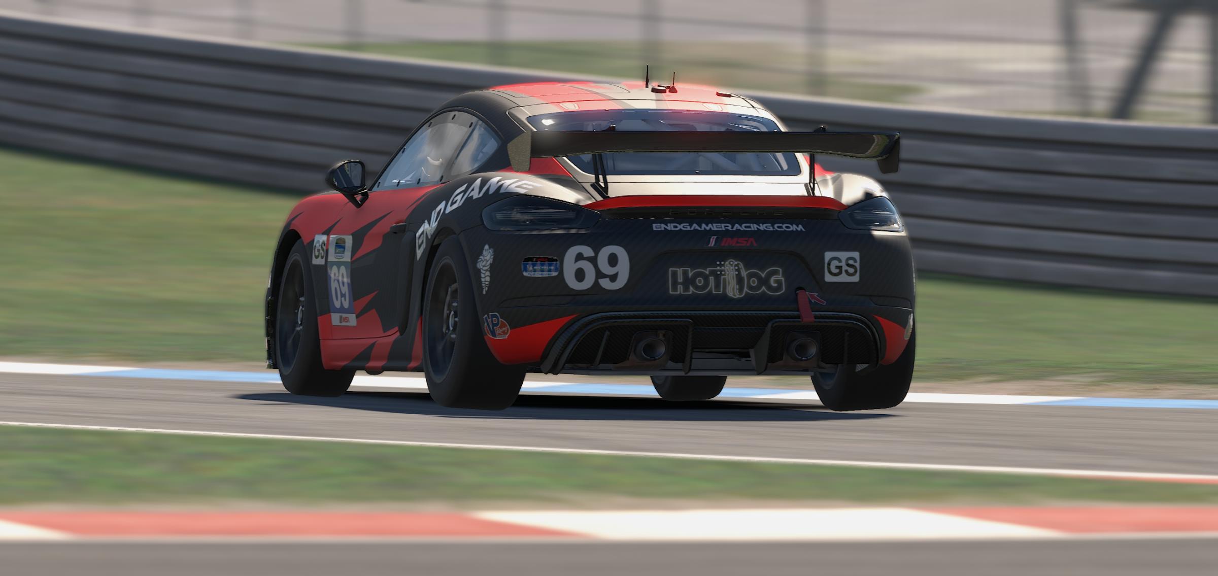 Preview of End Game Racing -- Porsche 718 GT4 by Charlie Puyear
