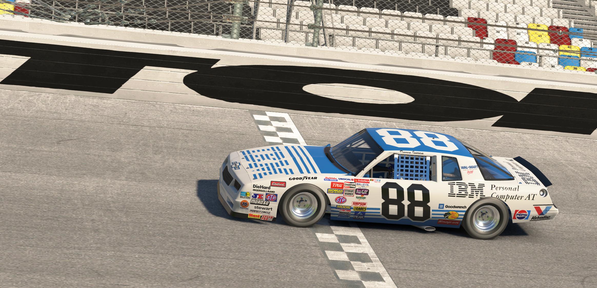 Preview of #88 IBM Personal Computer 87 Chevy by Darren M Ingram