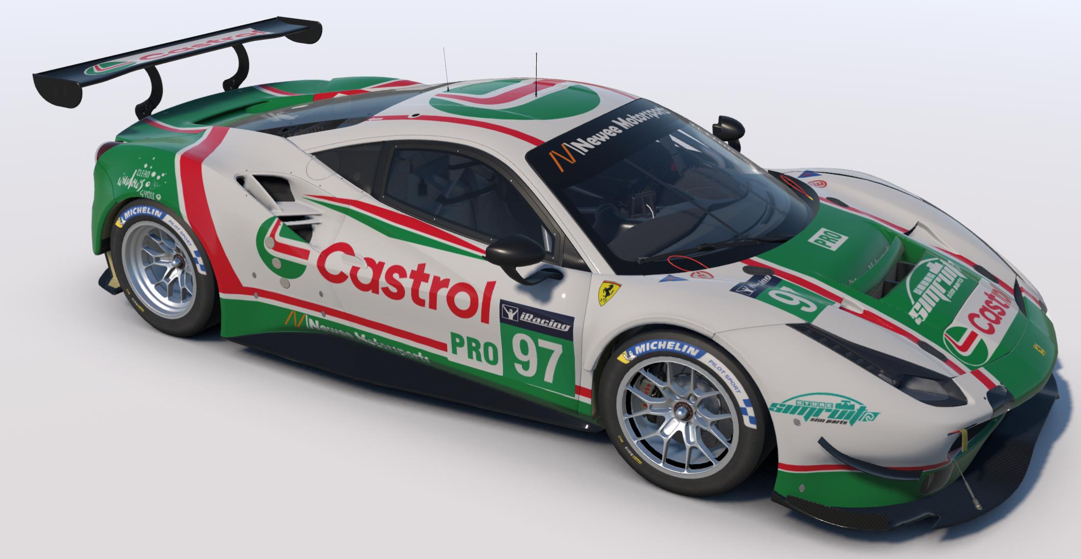 Preview of Castrol Ferrari 488 GTE by Gene N.