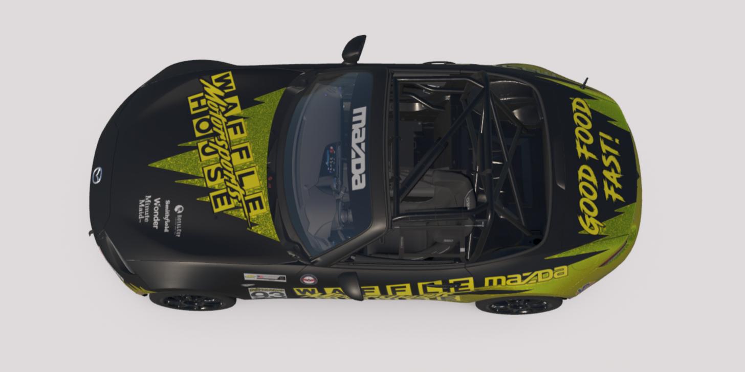 Preview of Waffle House Redux livery for MX-5 by Clyde Simmons