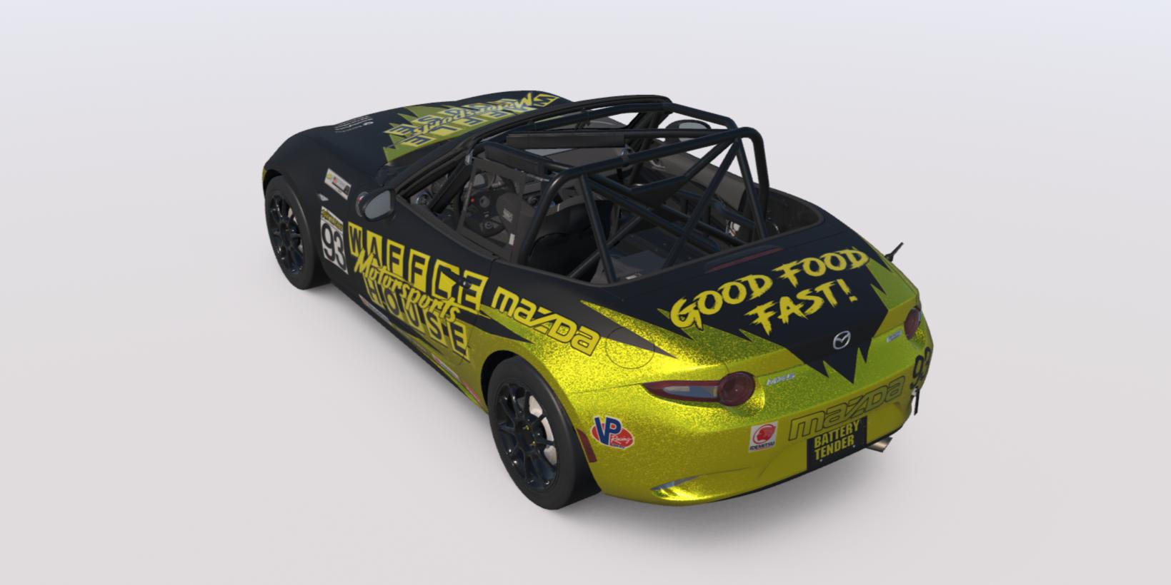 Preview of Waffle House Redux livery for MX-5 by Clyde Simmons