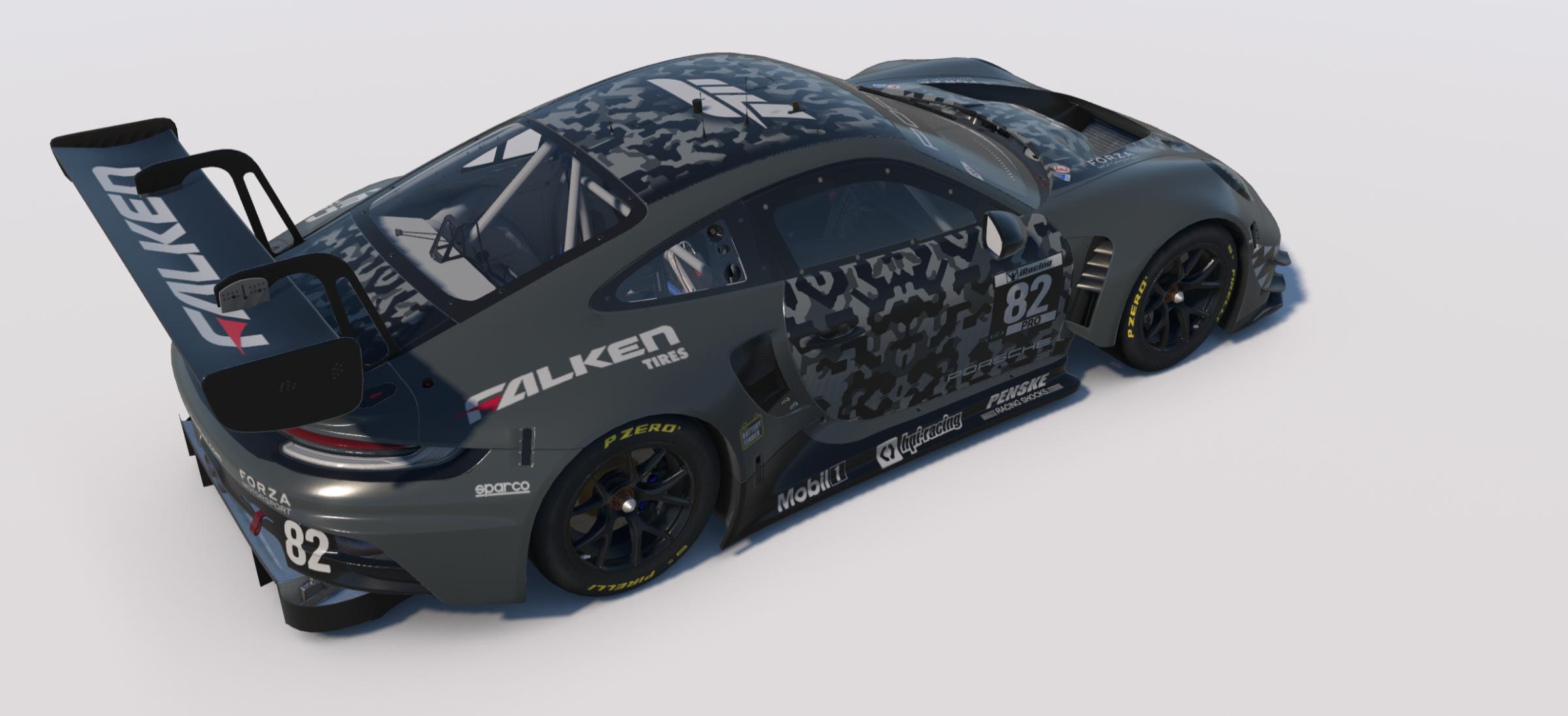Preview of Falken Camo Porsche GT3R by Brian Zinn