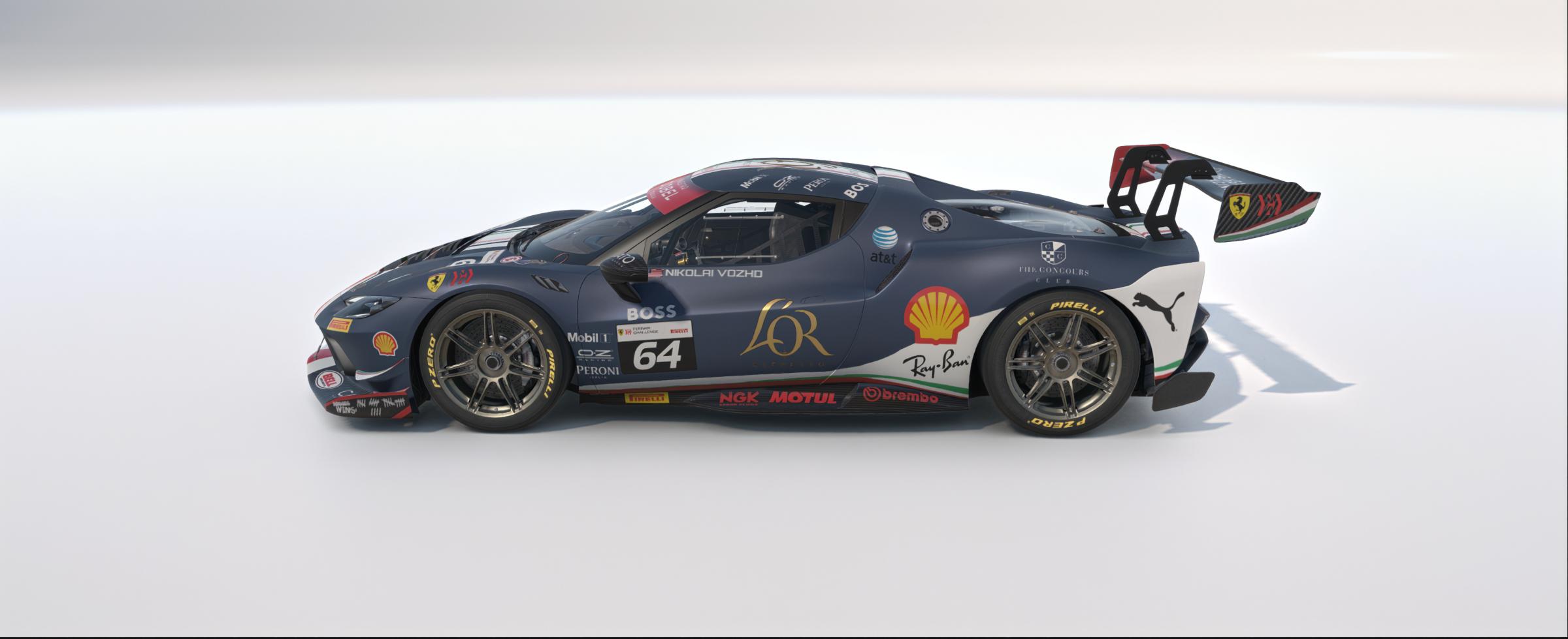 Preview of 296 Challenge Corse Clienti //Blue Stradale by Nikolai Vozhd