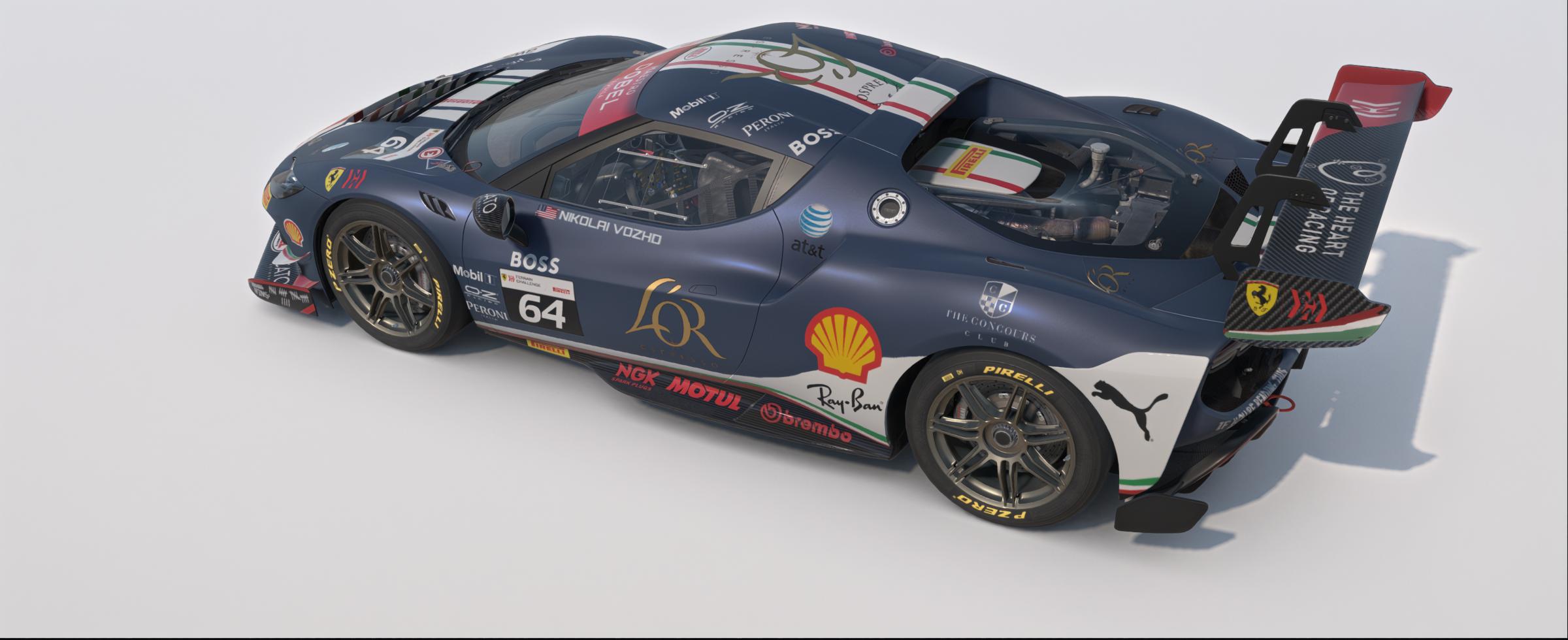 Preview of 296 Challenge Corse Clienti //Blue Stradale by Nikolai Vozhd
