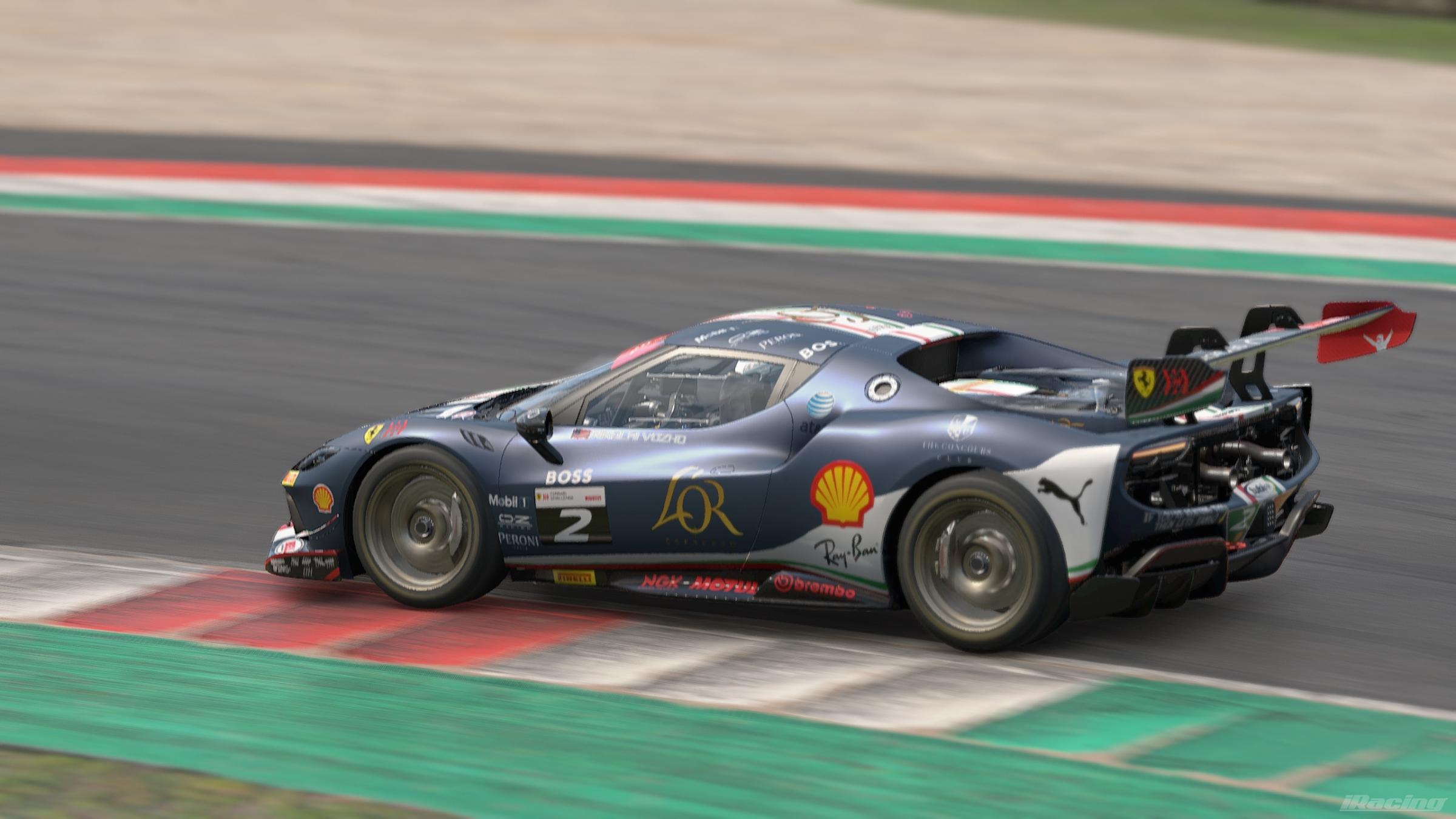 Preview of 296 Challenge Corse Clienti //Blue Stradale by Nikolai Vozhd