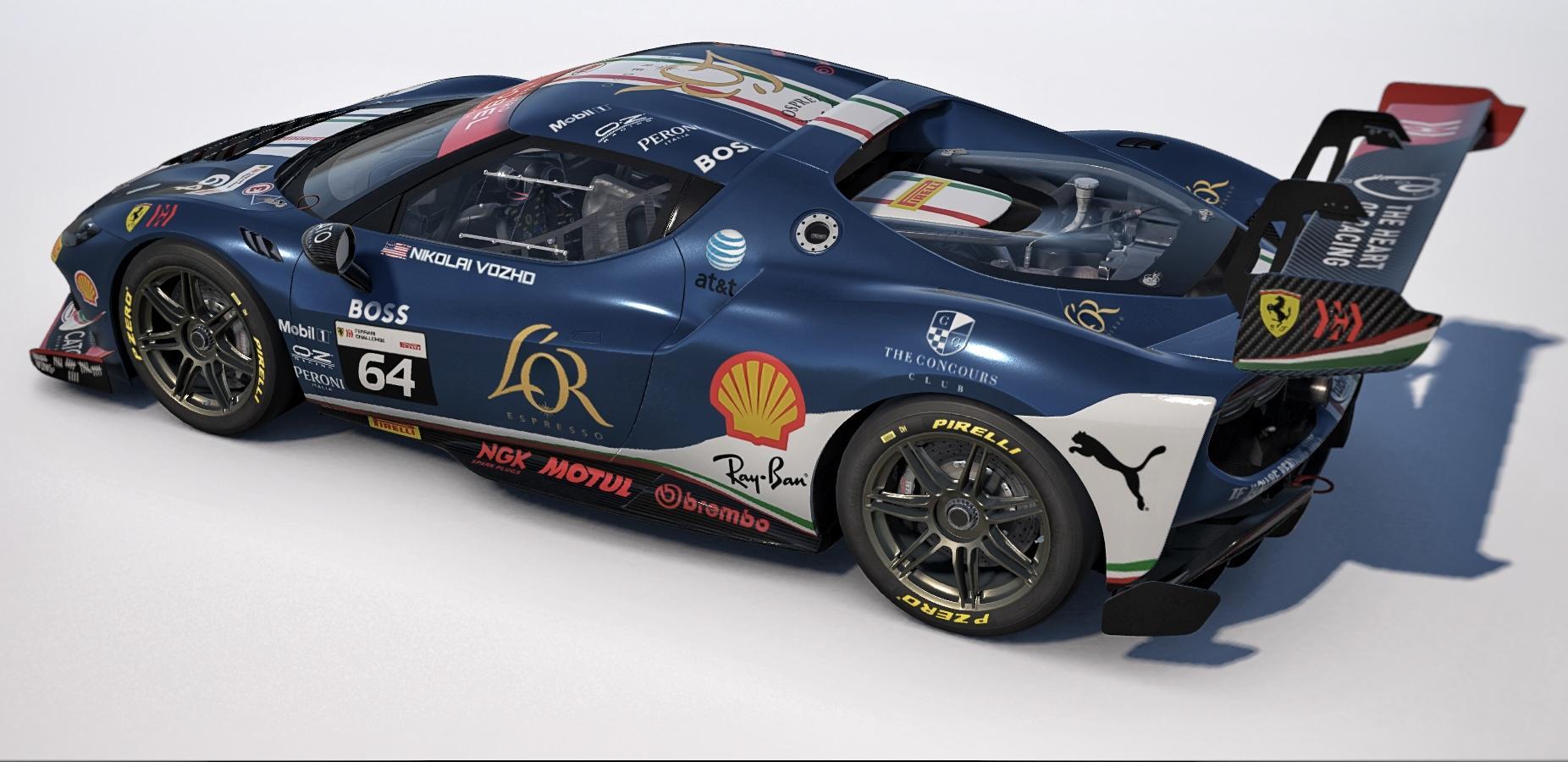 Preview of 296 Challenge Corse Clienti //Blue Stradale by Nikolai Vozhd