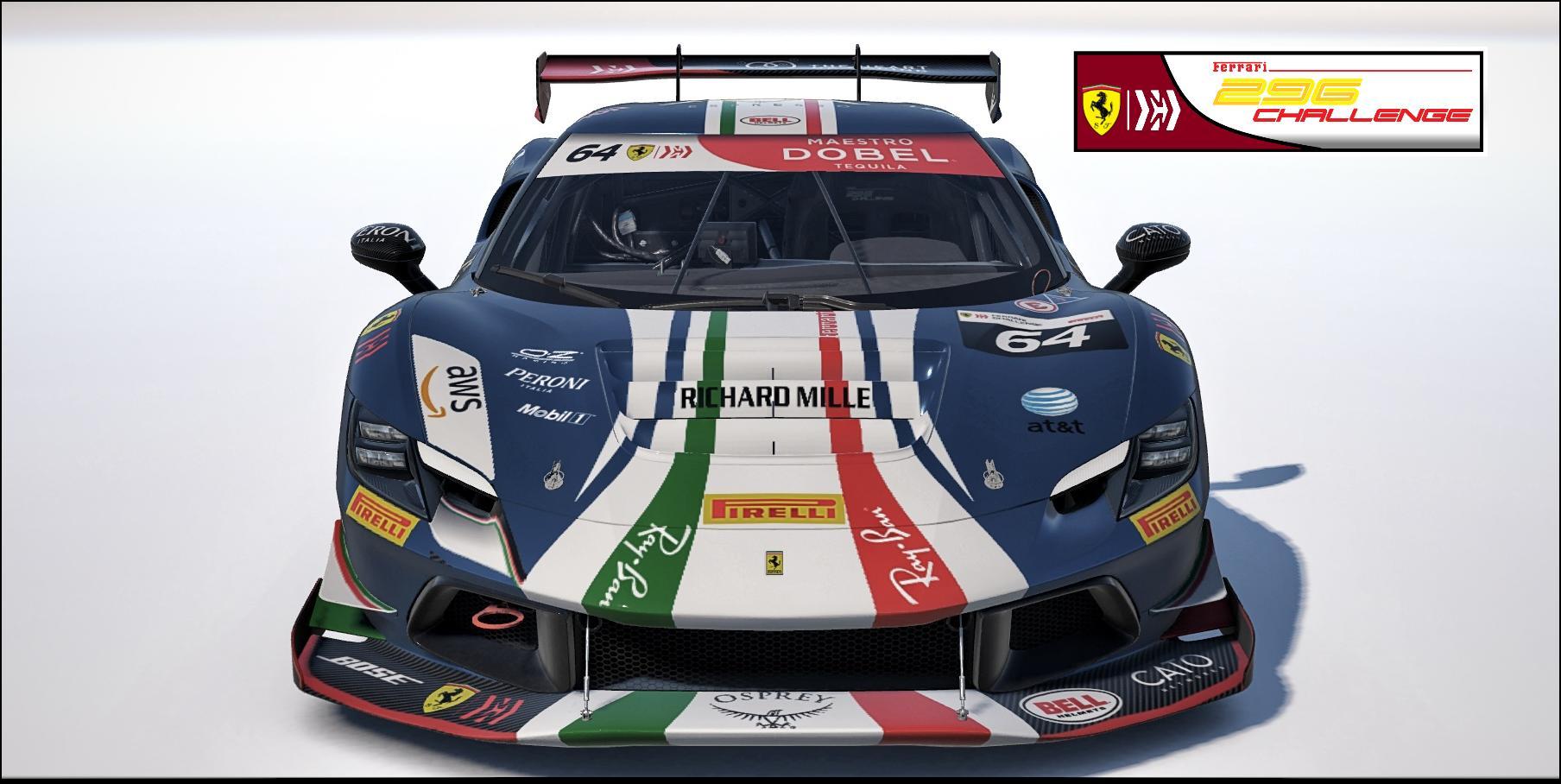 Preview of 296 Challenge Corse Clienti //Blue Stradale by Nikolai Vozhd