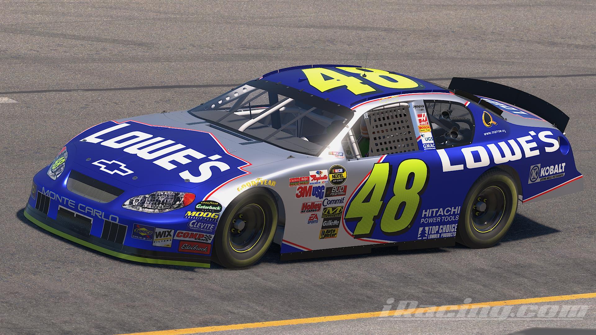 Preview of 2005 Jimmie Johnson #48 Lowes by Bryson Hixenbaugh