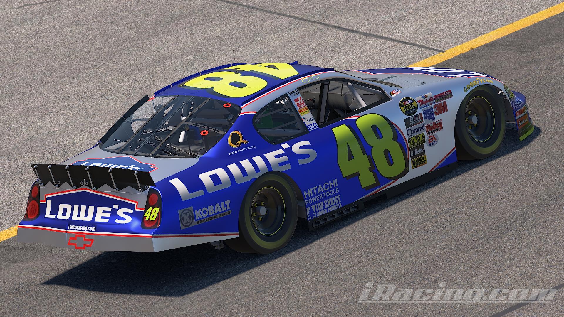 Preview of 2005 Jimmie Johnson #48 Lowes by Bryson Hixenbaugh