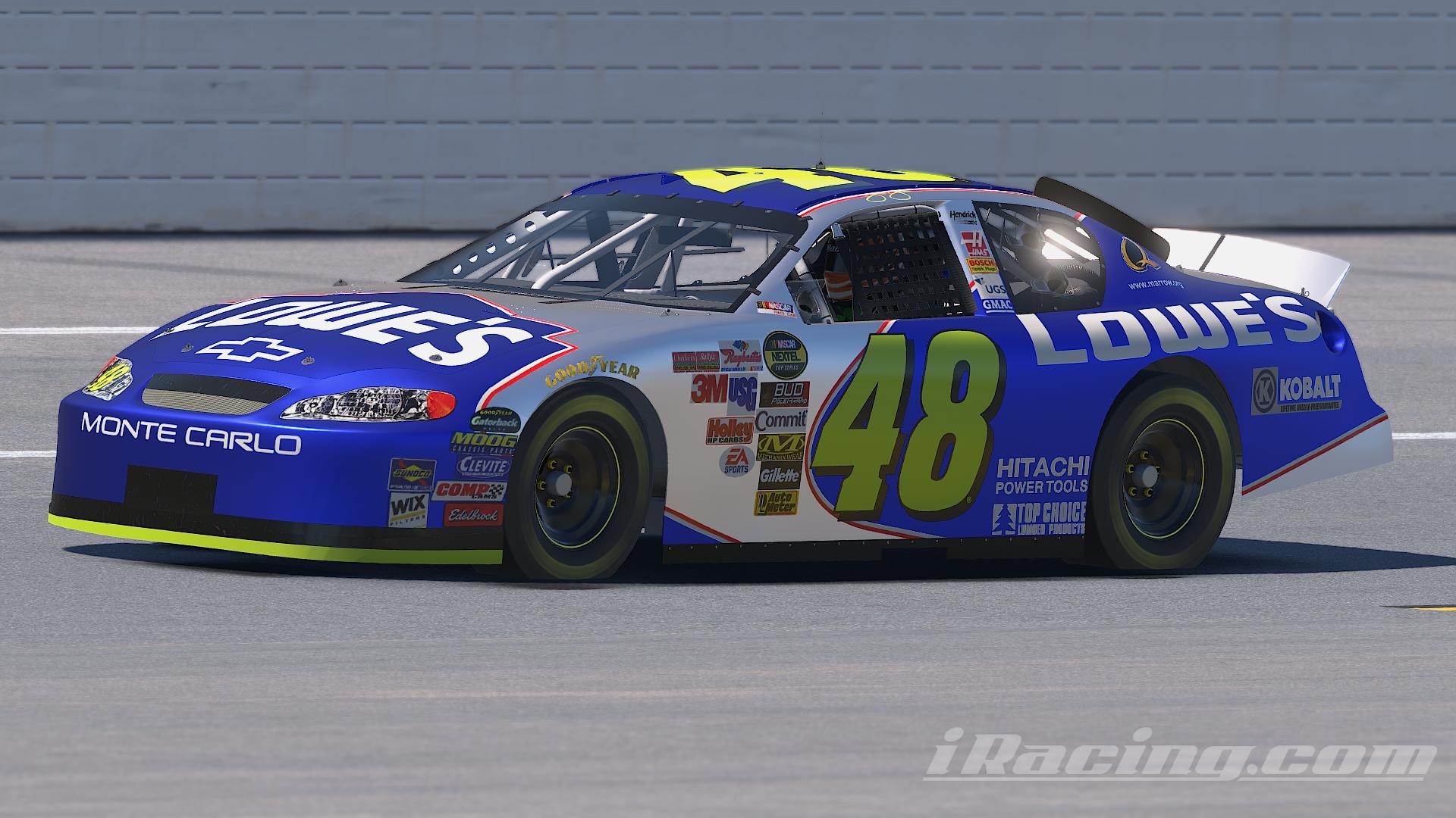 Preview of 2005 Jimmie Johnson #48 Lowes SS by Bryson Hixenbaugh