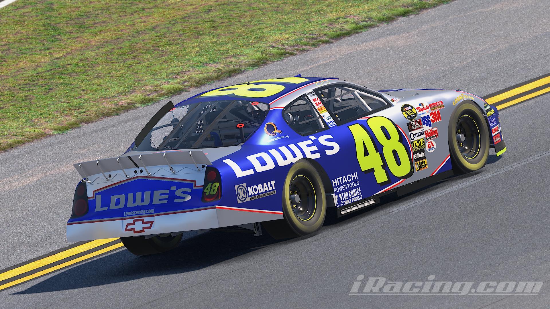 Preview of 2005 Jimmie Johnson #48 Lowes SS by Bryson Hixenbaugh