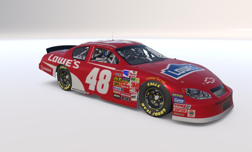 Preview of Sim Stamped Jimmie Johnson Modern Scheme by Aiden Laney