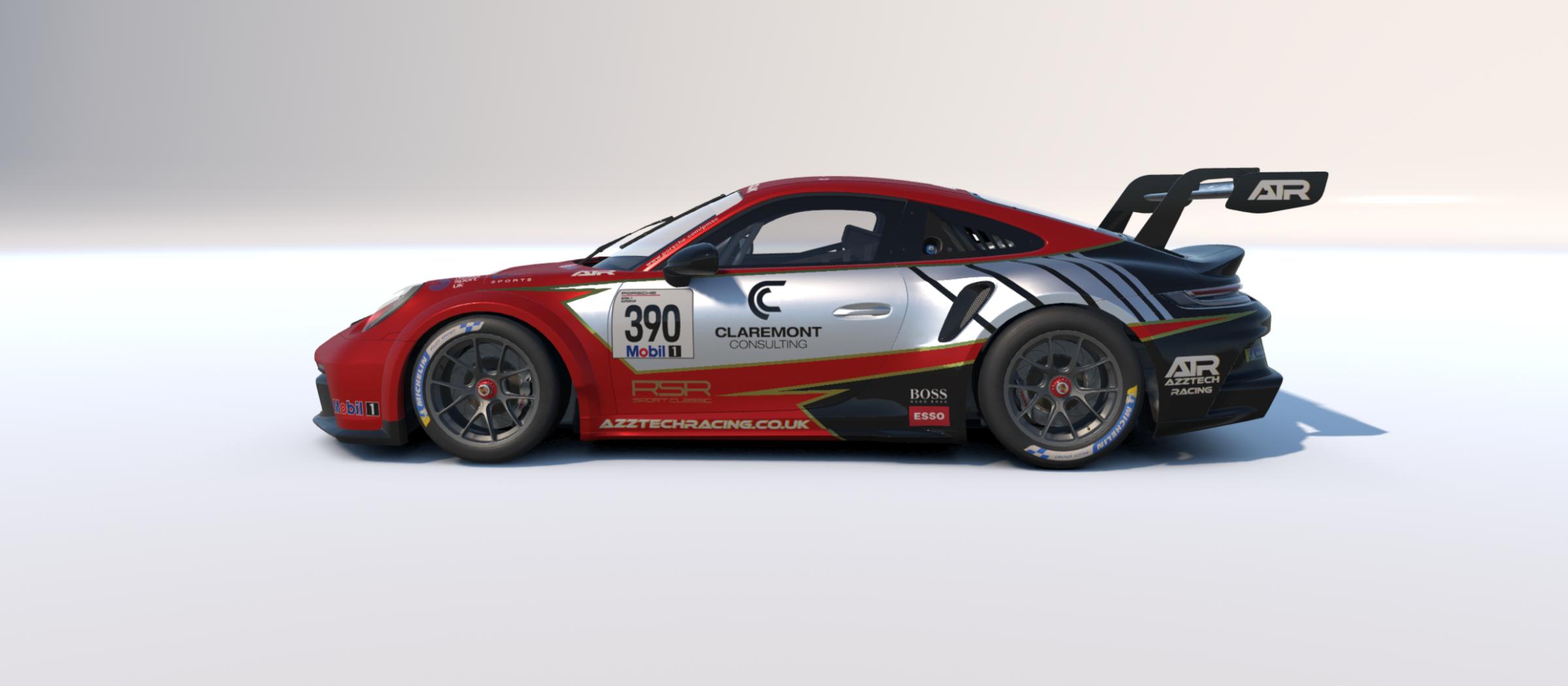 Preview of 2025 Azz Tech Racing Porsche 911 Cup by Matthew Cheverton
