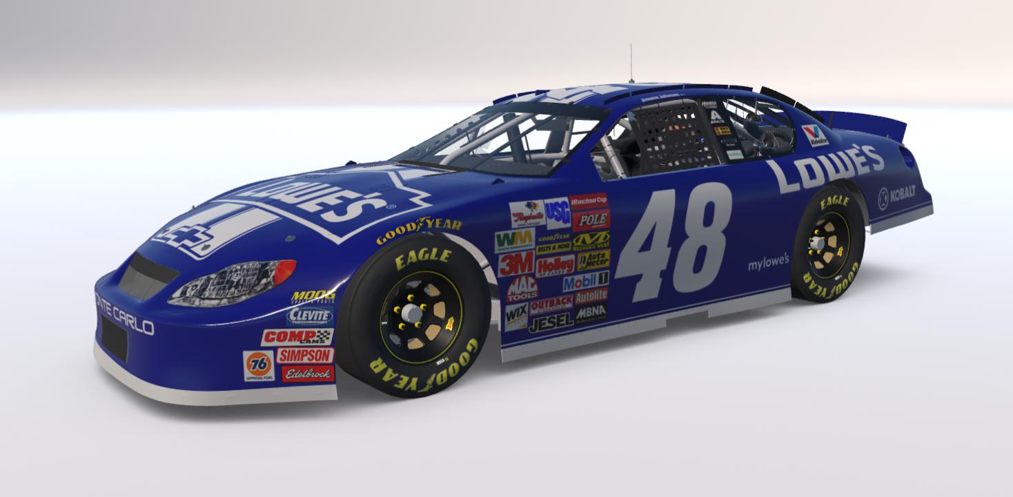 Preview of Jimmie Johnson 2013 Lowes Chevrolet Monte Carlo (No Number) by Will Bangs