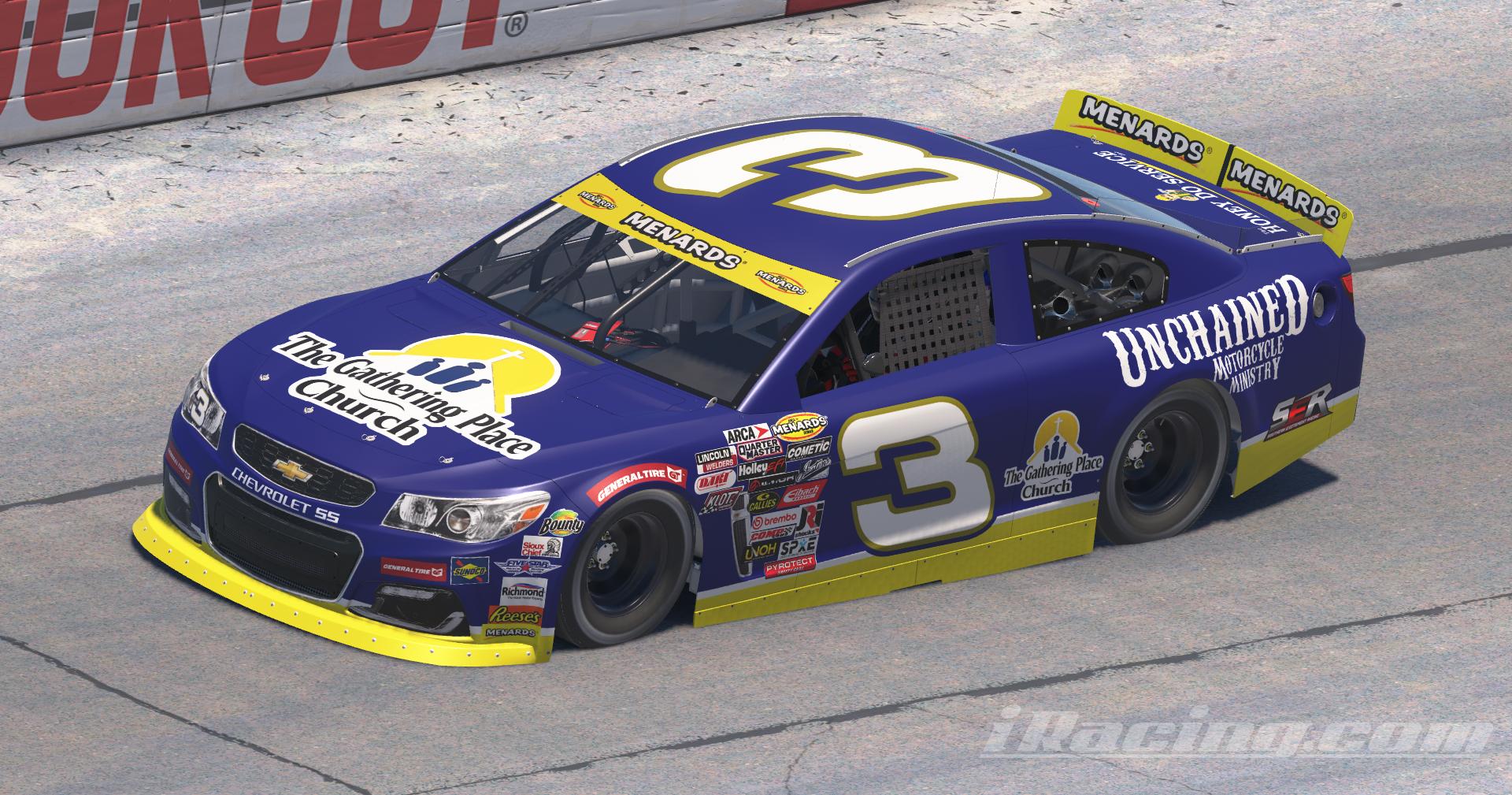 Preview of #3 The Gathering Place Church ARCA Chevy SS by Andrew Rattell