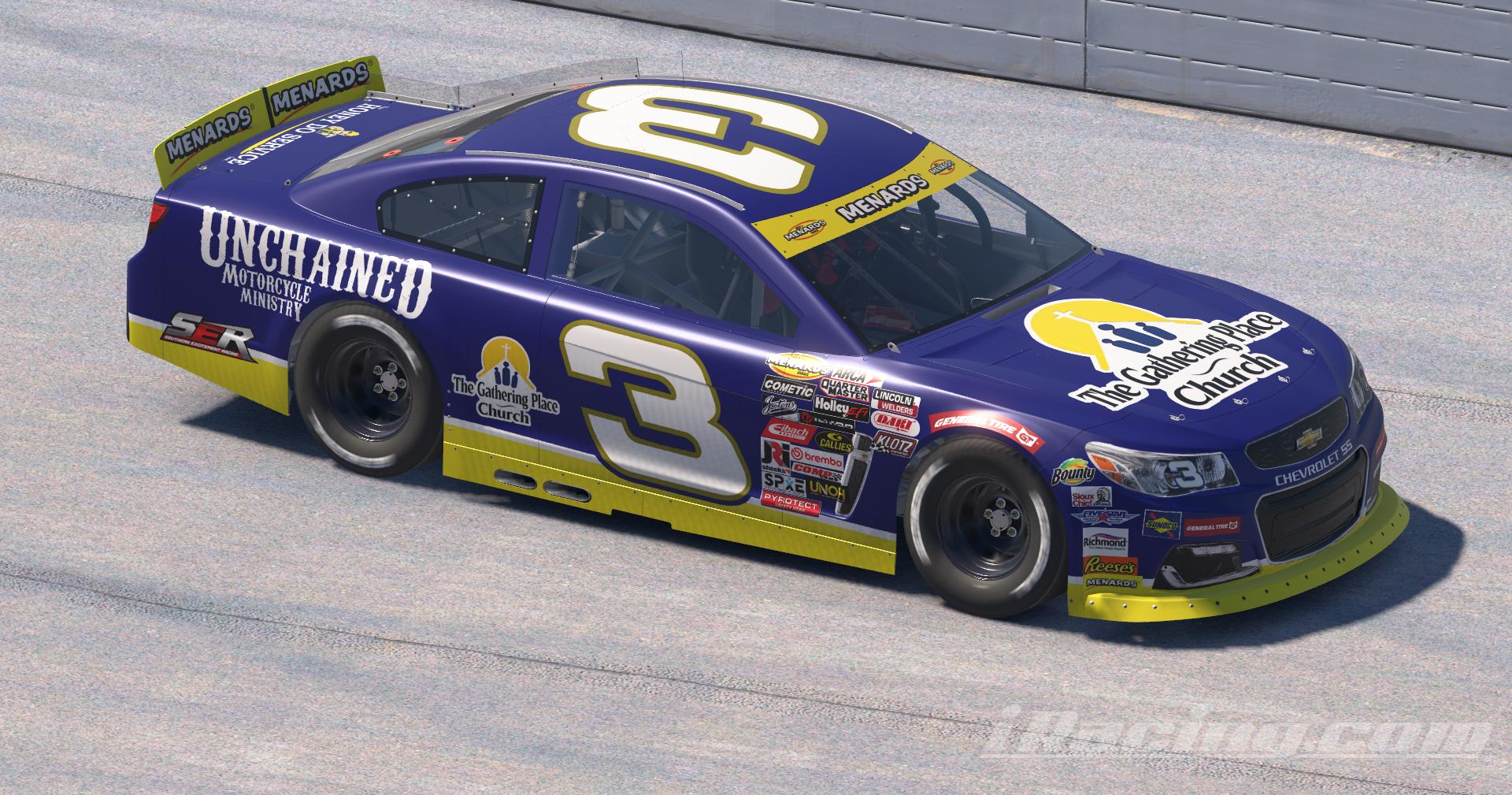 Preview of #3 The Gathering Place Church ARCA Chevy SS by Andrew Rattell