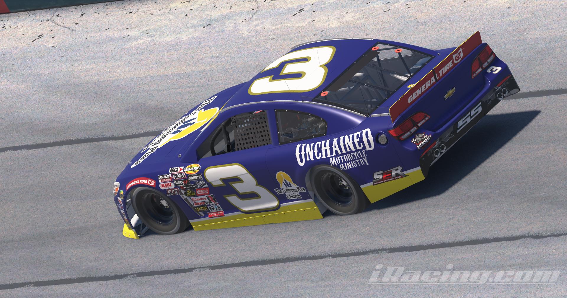Preview of #3 The Gathering Place Church ARCA Chevy SS by Andrew Rattell