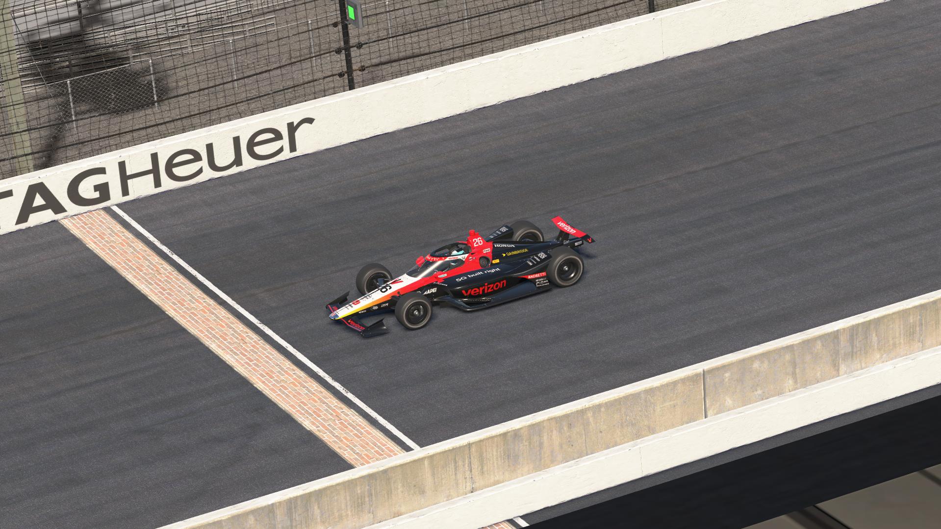 Preview of Will Power Andretti Global Verizon 2026 Concept by Tayne Hodesson