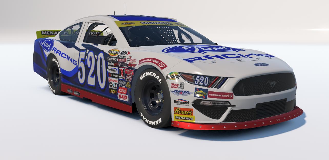Preview of Ford Racing New Logo ARCA Dark Horse Mustang by Michael C.