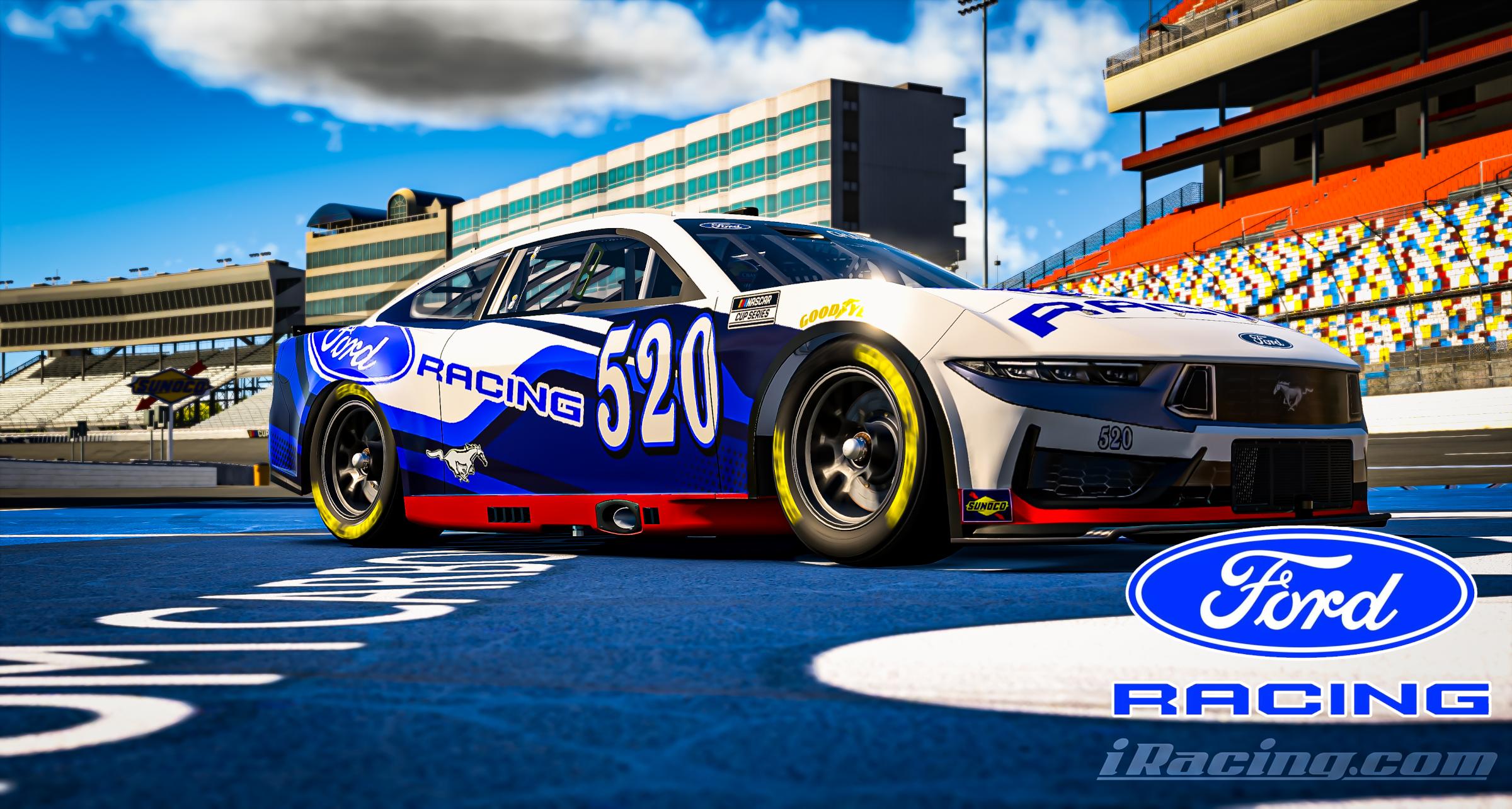 Preview of New Ford Racing Logo NextGen Mustang by Michael C.
