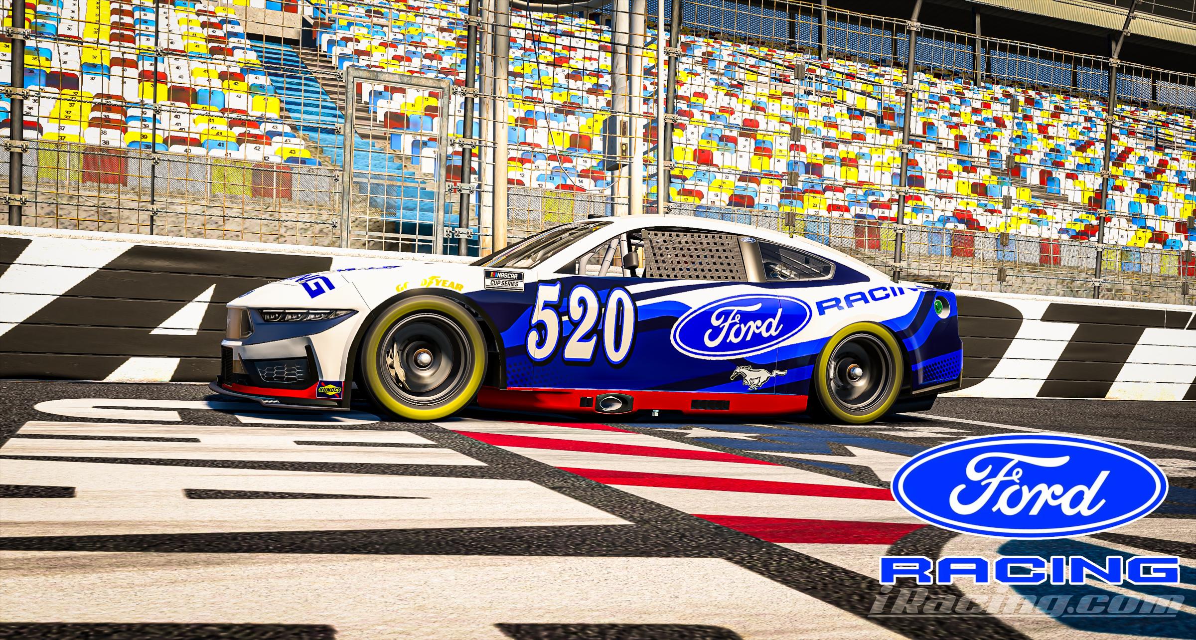 Preview of New Ford Racing Logo NextGen Mustang by Michael C.