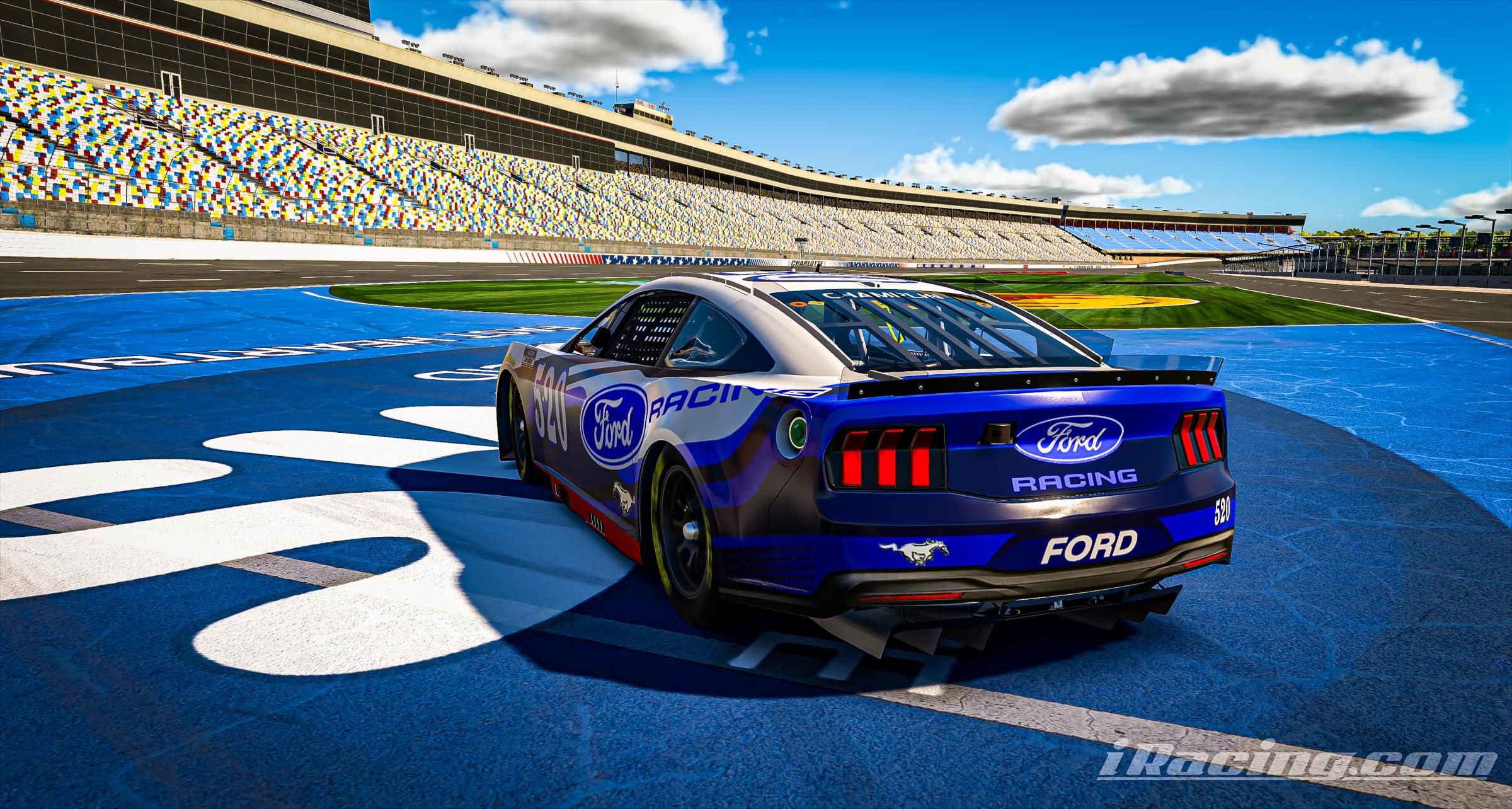 Preview of New Ford Racing Logo NextGen Mustang by Michael C.