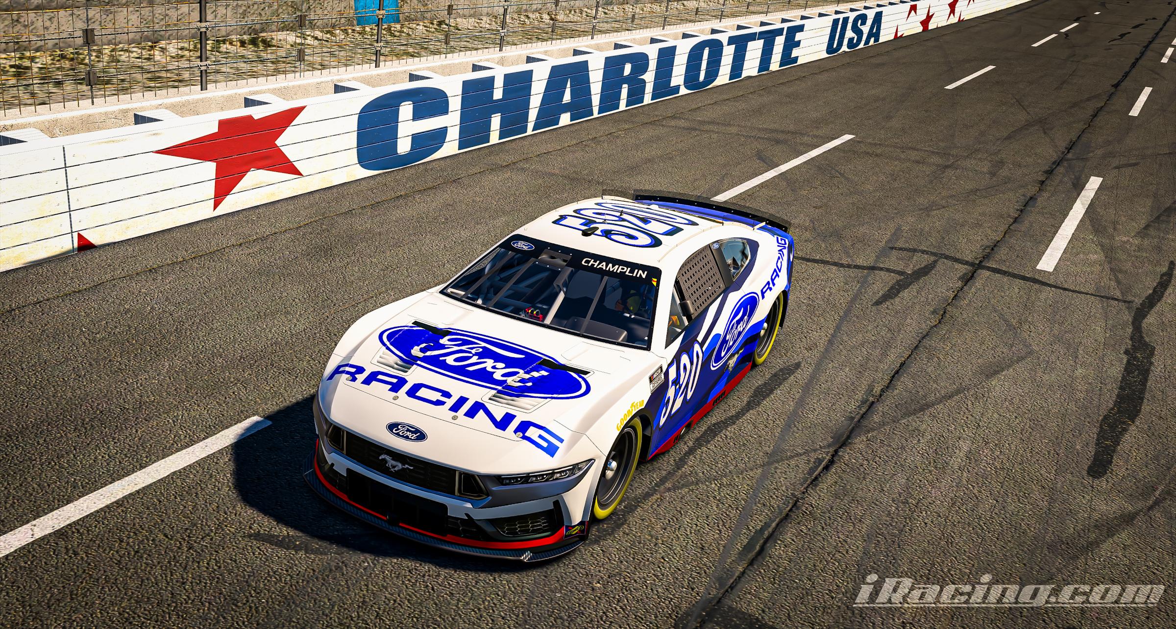 Preview of New Ford Racing Logo NextGen Mustang by Michael C.