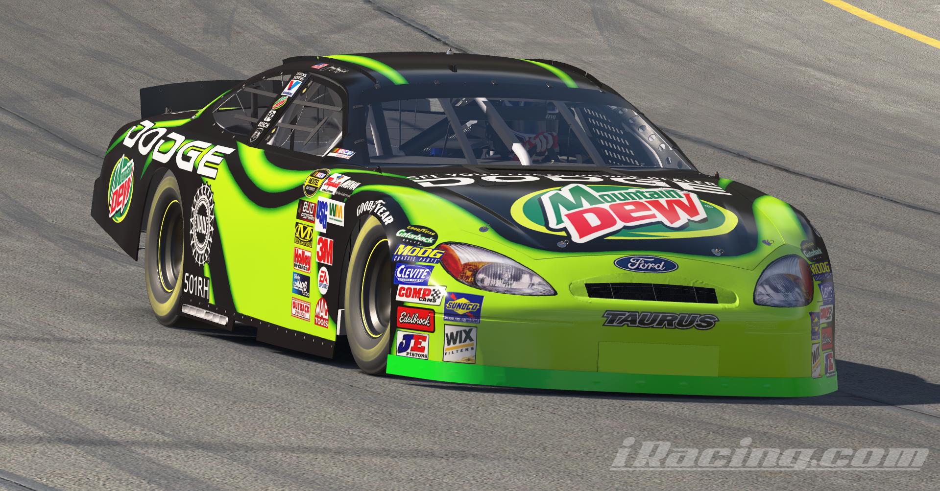 Preview of Jeremy Mayfield (no number) Mountain Dew 2004 by Jonathan L.