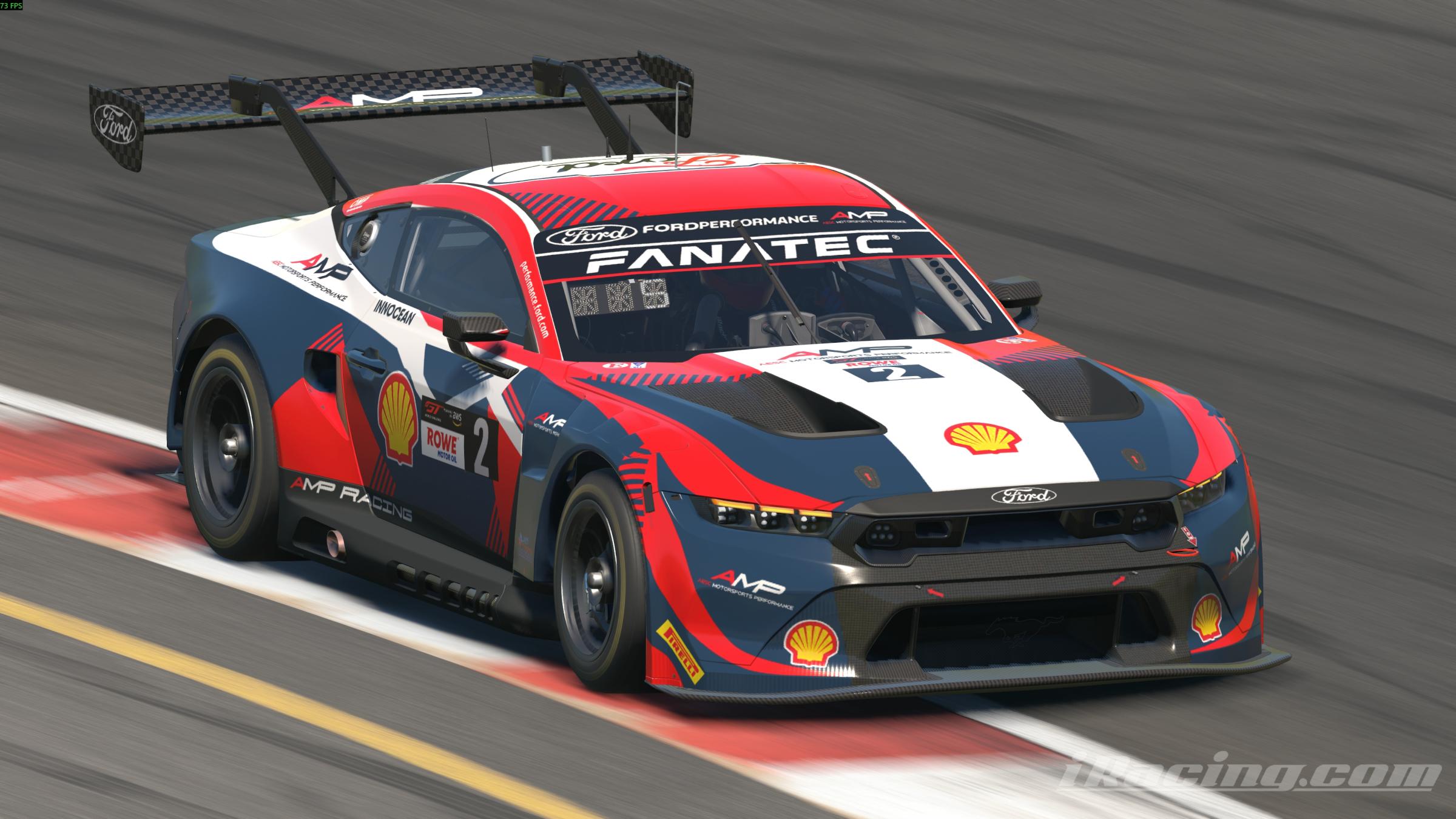 Preview of AMP Racing Ford Mustang GT3 by Jeff Tooma