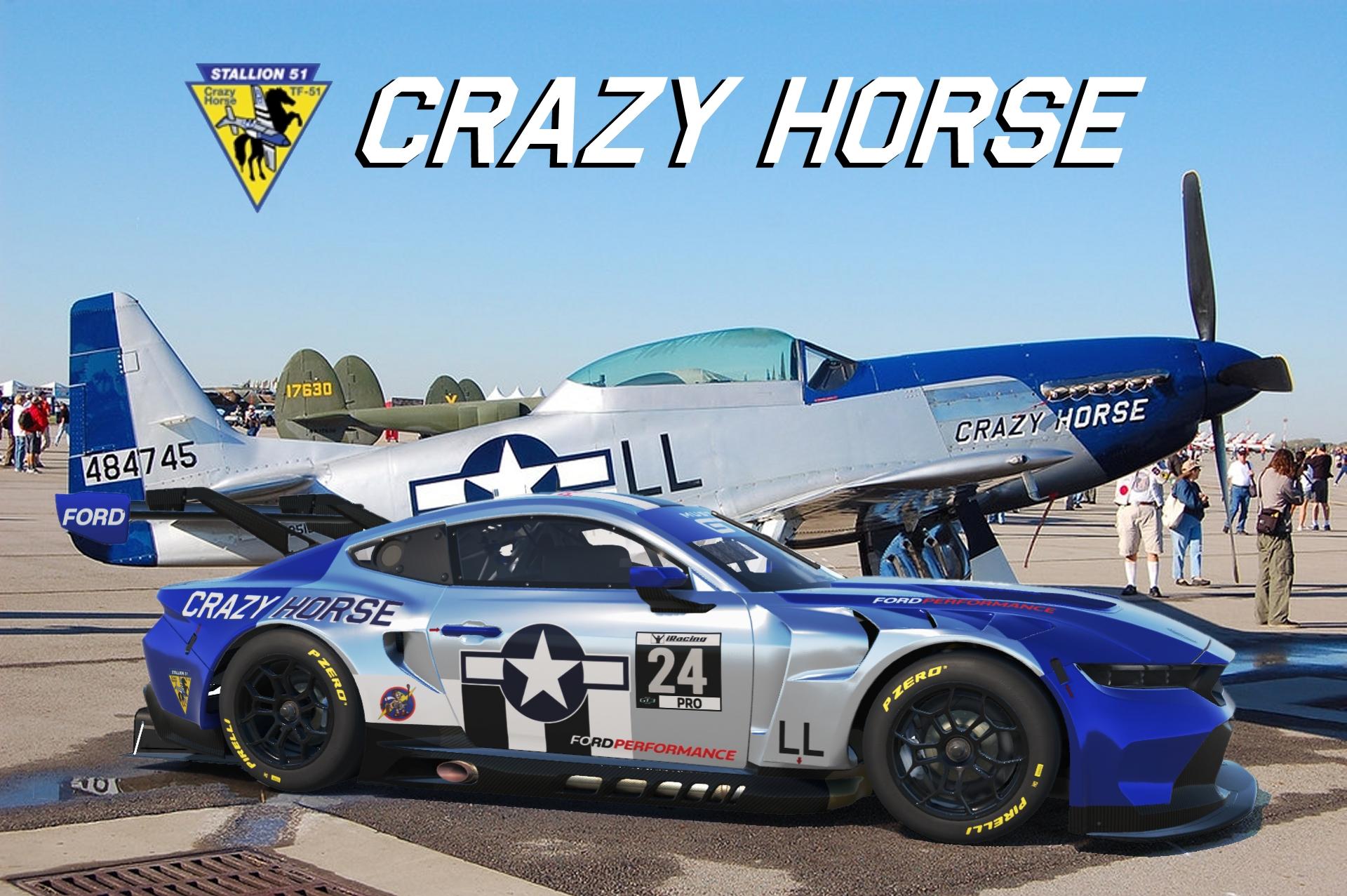 Preview of Ford Mustang GT3 Crazy Horse 2 by Don Craig
