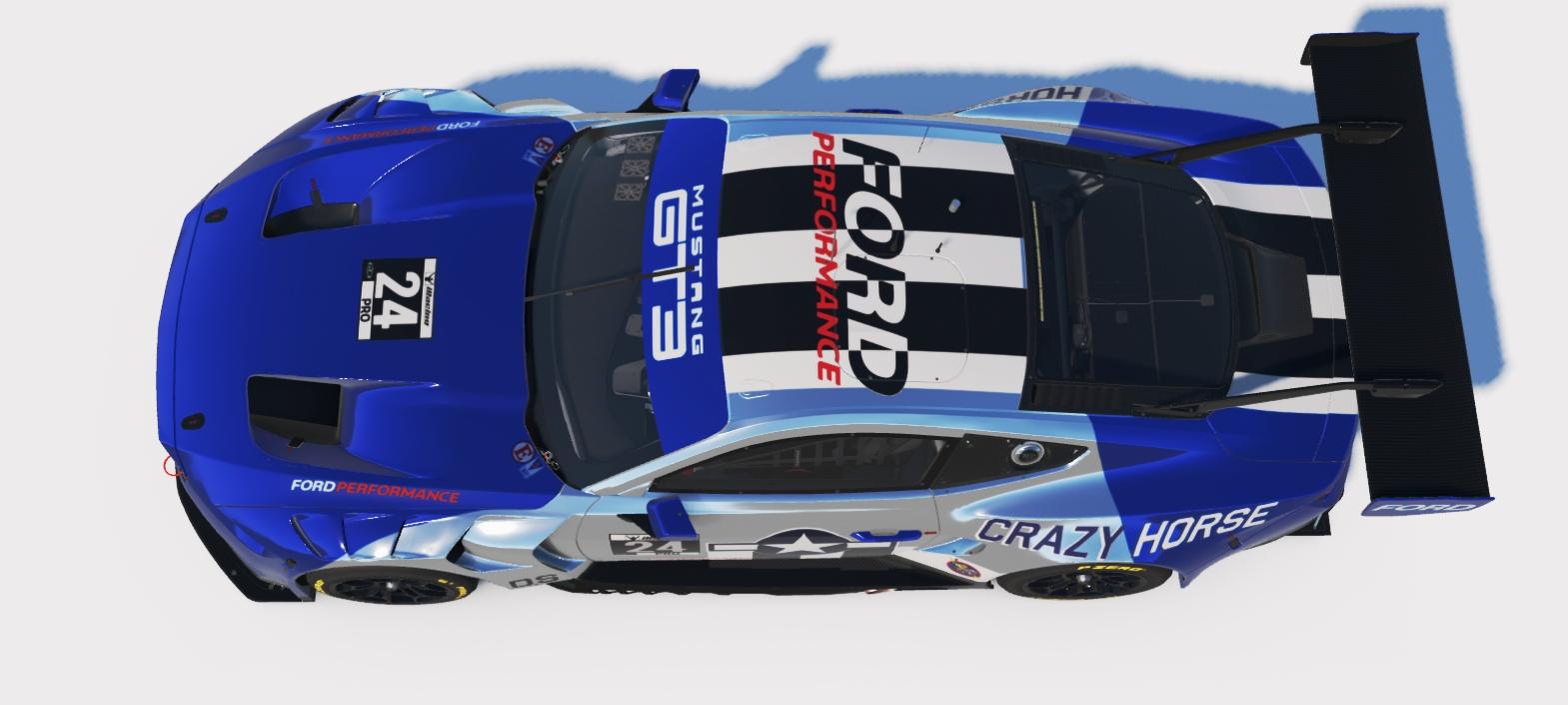 Preview of Ford Mustang GT3 Crazy Horse 2 by Don Craig