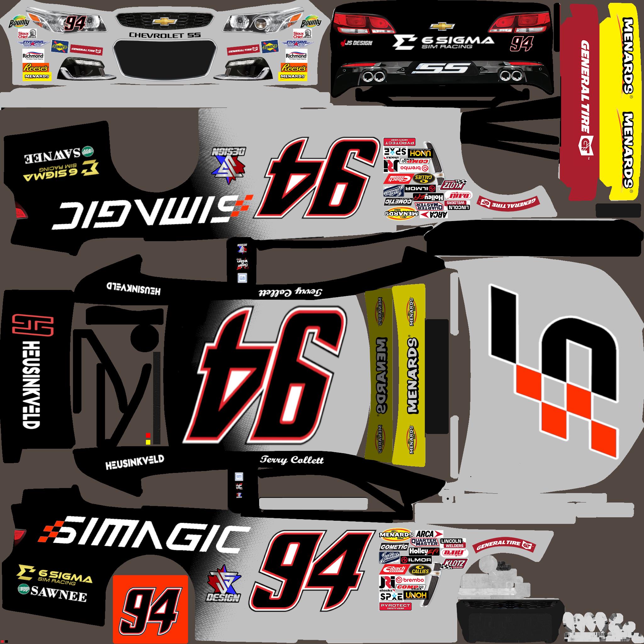 Preview of #94 SIMAGIC Chevy SS by Jordan S.