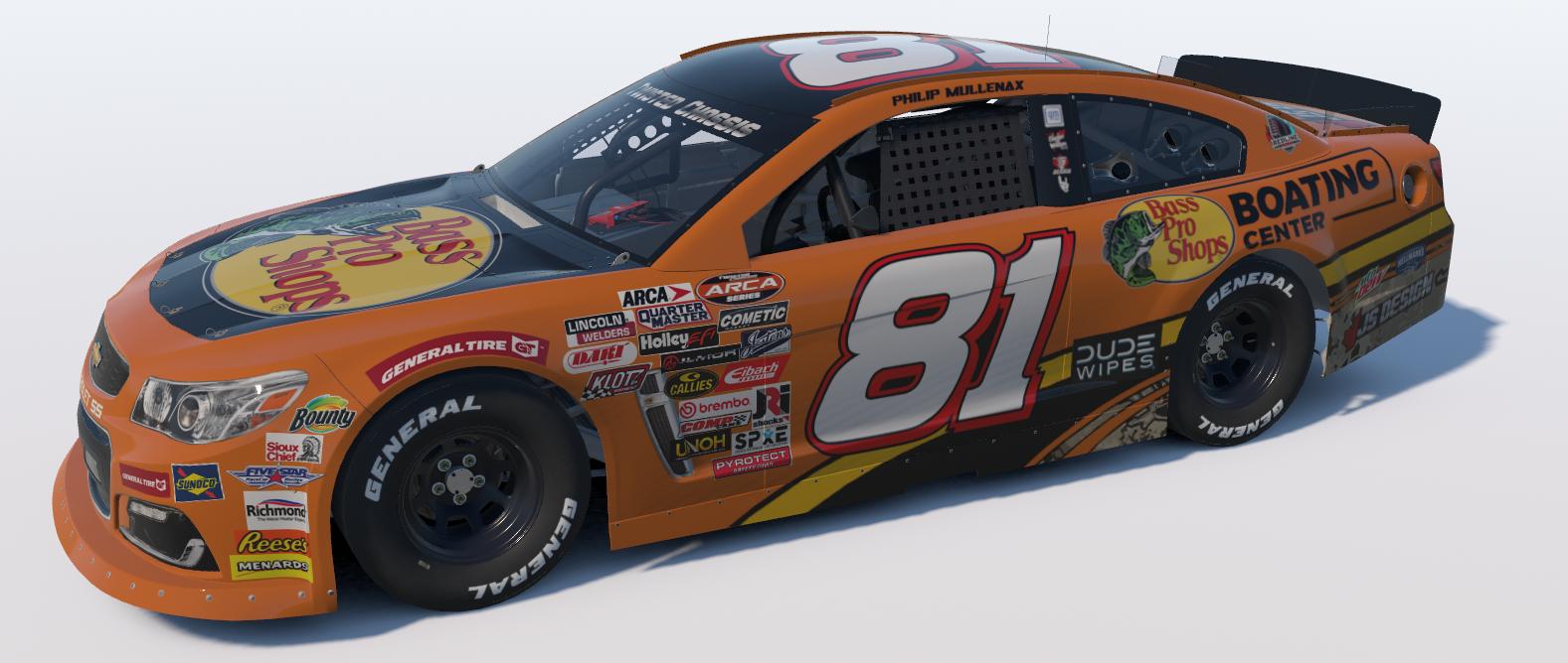 Preview of #81 Bass Pro Shop Car by Philip M.