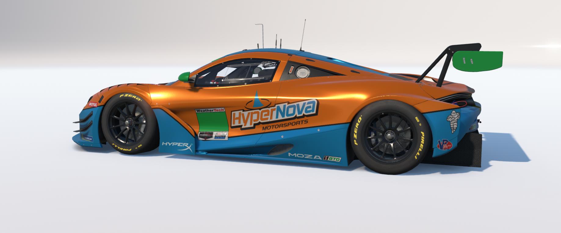 Preview of HyperNova Motorsports 2025 McLaren 720s EVO GT3 by Taylor Mynhier