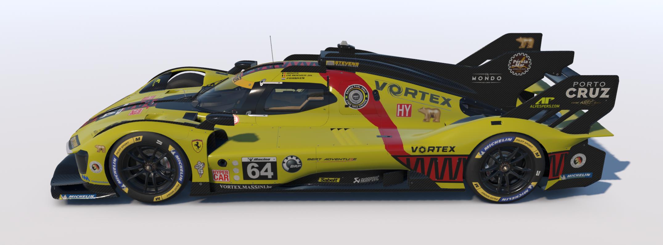 Preview of VORTEX ATLR - 2025 Yellow by Pieter Cuypers