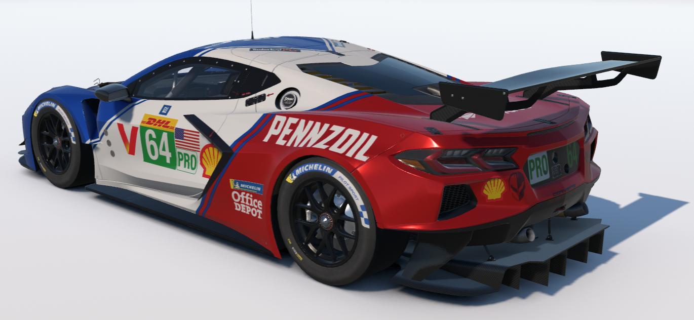 Shell Pennzoil Chevrolet Corvette C8.R GTE by Ronald Lawson2 - Trading ...