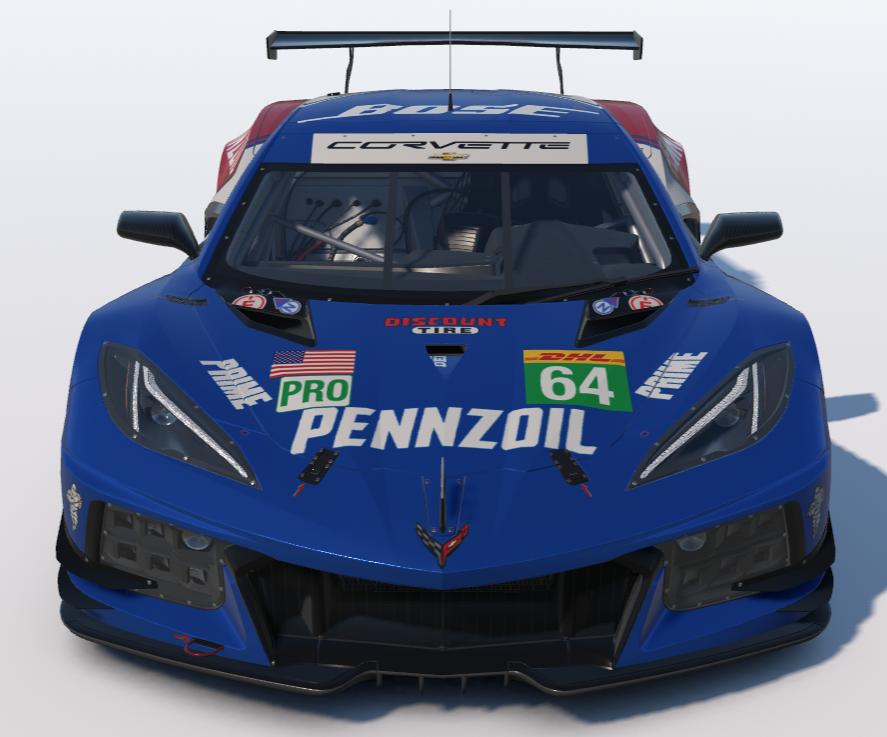 Shell Pennzoil Chevrolet Corvette C8.R GTE by Ronald Lawson2 - Trading ...