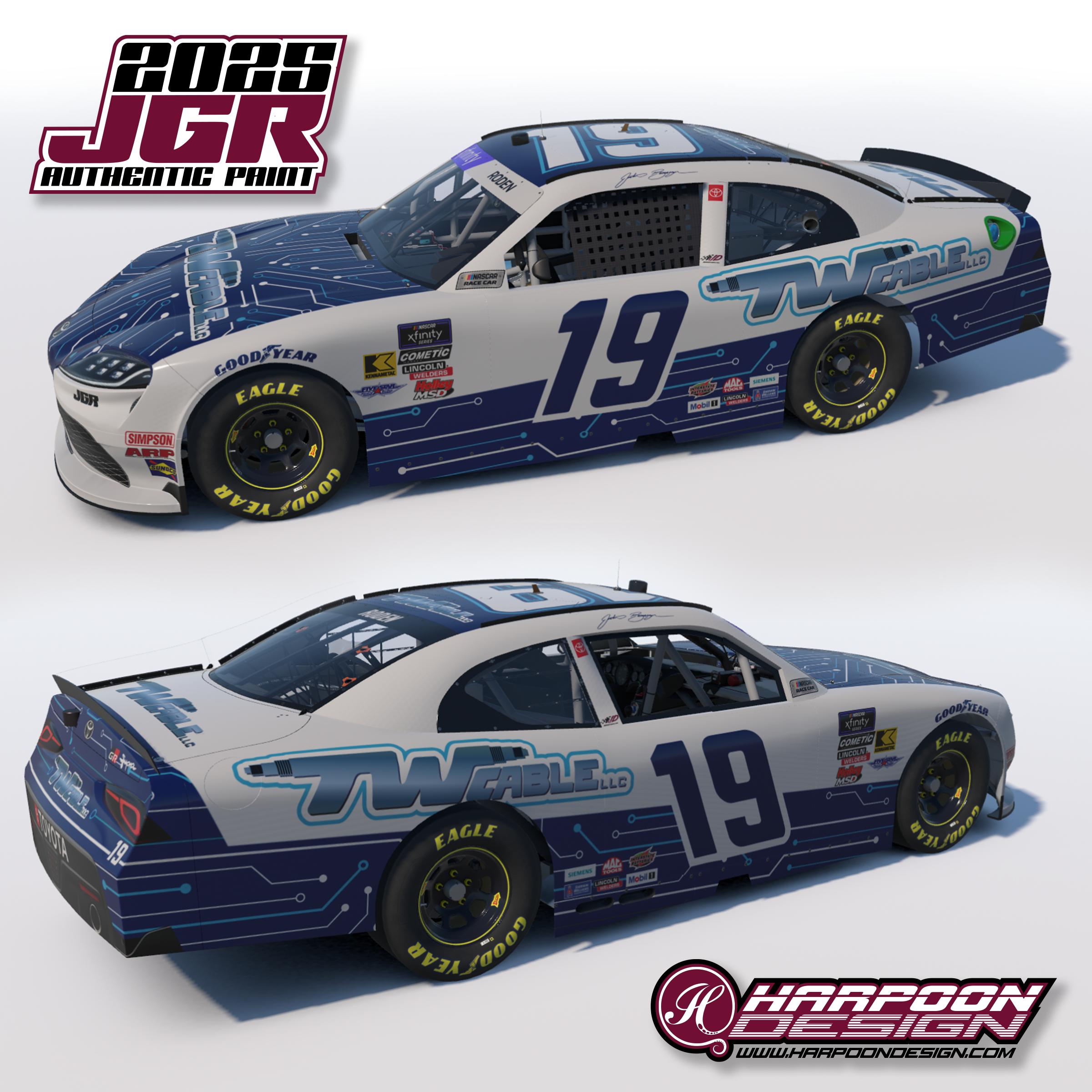 Preview of 2025 Justin Bonsignore TW Cable Toyota Supra by Brantley Roden