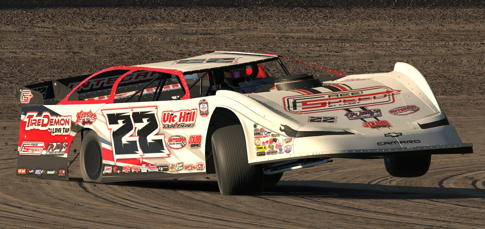 Preview of Jdubb House / 2025 Dirt Late Model / Sim Stamp by Joshua Wright3