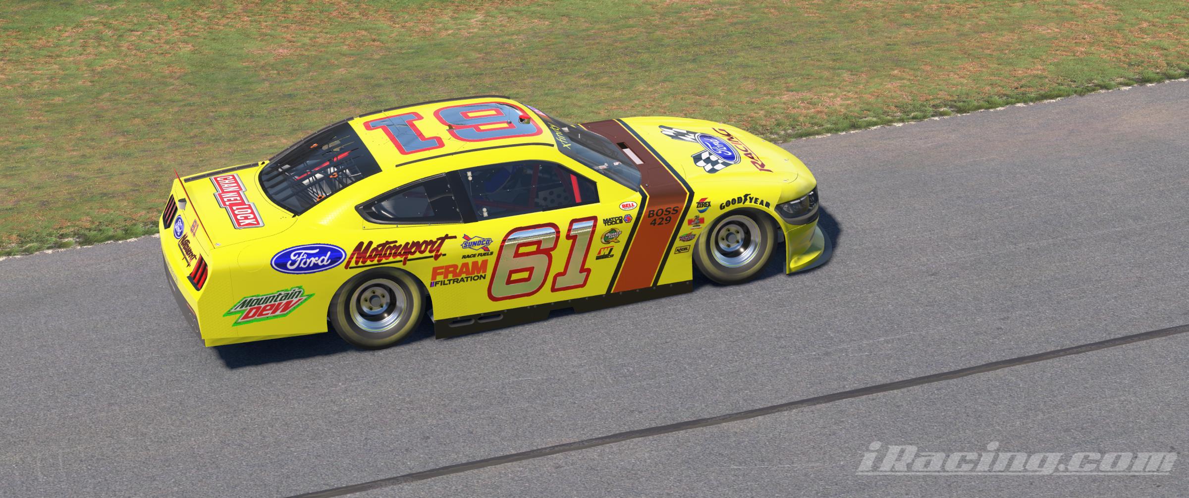 Preview of Haveing  Fun  XFINITY 2019  BOSS 429 c.i. Mustang by Edward S.
