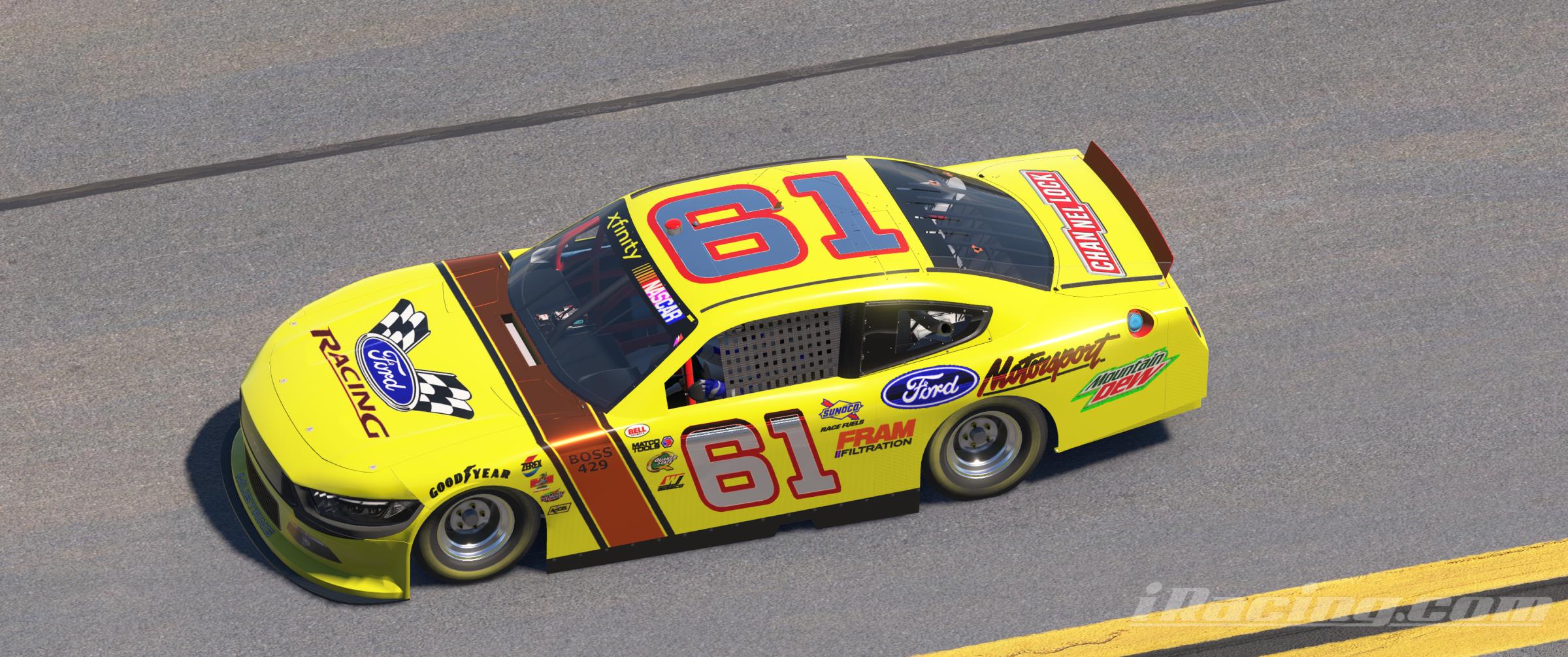 Preview of Haveing  Fun  XFINITY 2019  BOSS 429 c.i. Mustang by Edward S.
