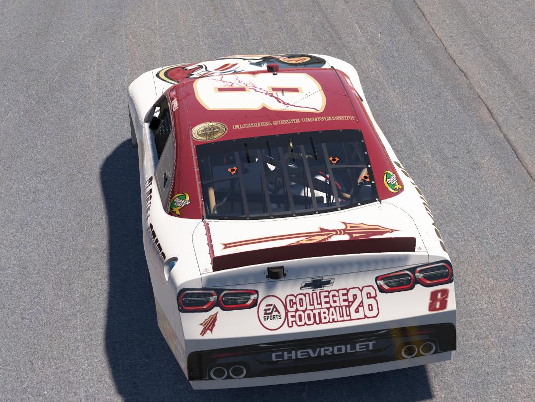 Preview of Xfinity Car FSU White by Andrew Duffield2