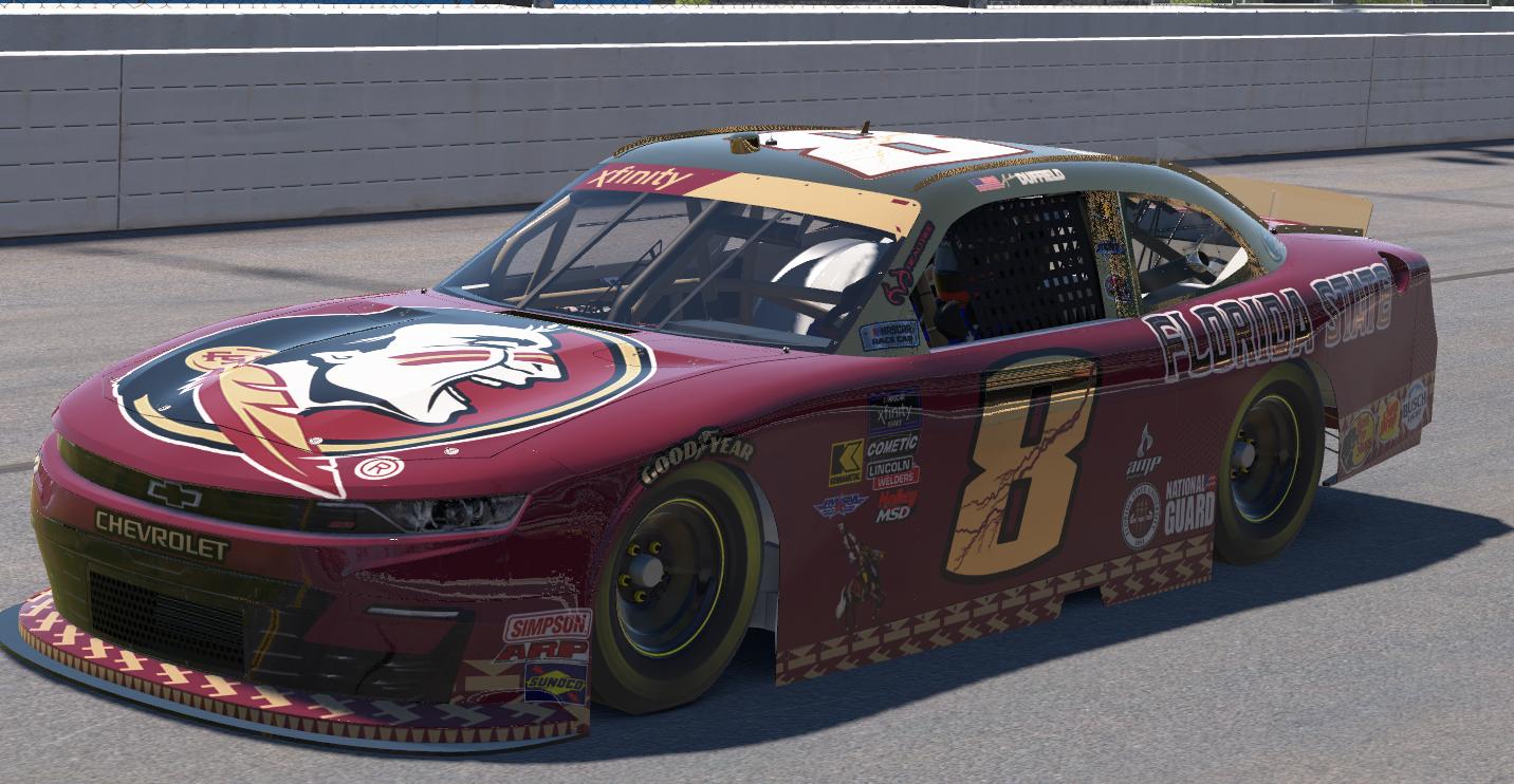 Preview of Xfinity Car FSU Garnet by Andrew Duffield2
