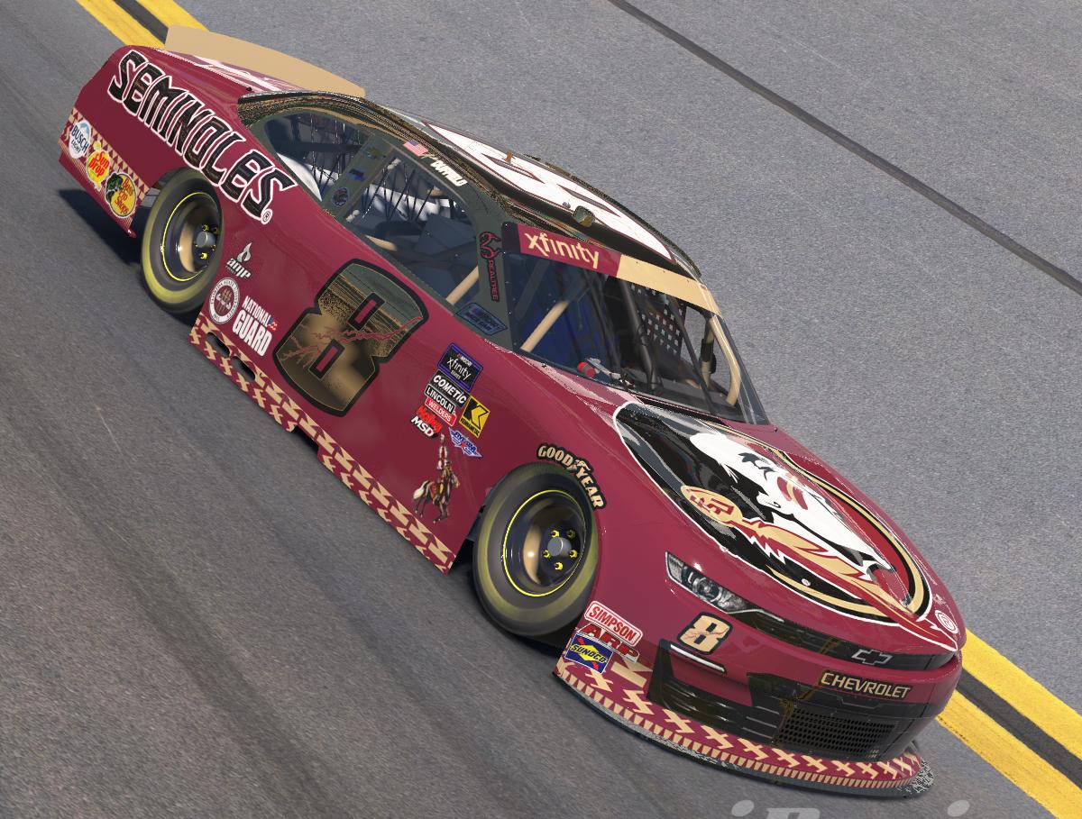 Preview of Xfinity Car FSU Garnet by Andrew Duffield2