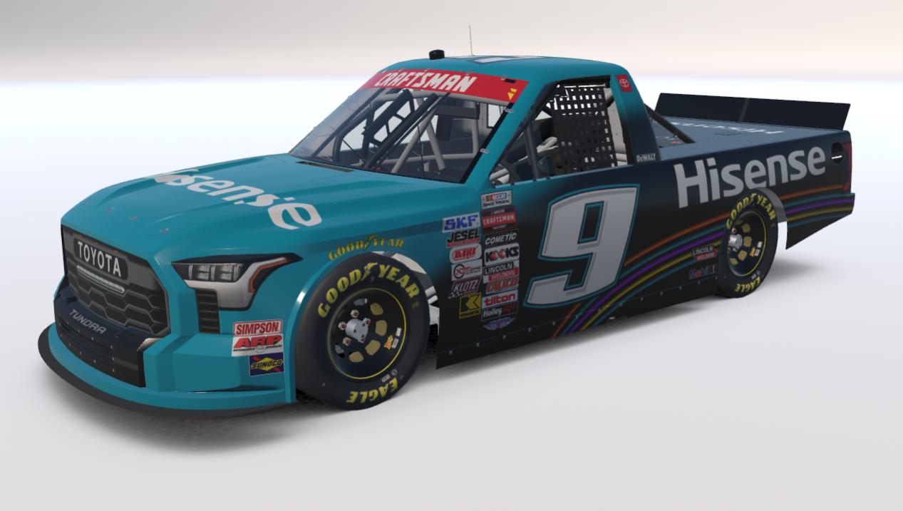 Preview of Hisense Toyota Tundra (No Number) by Will Bangs