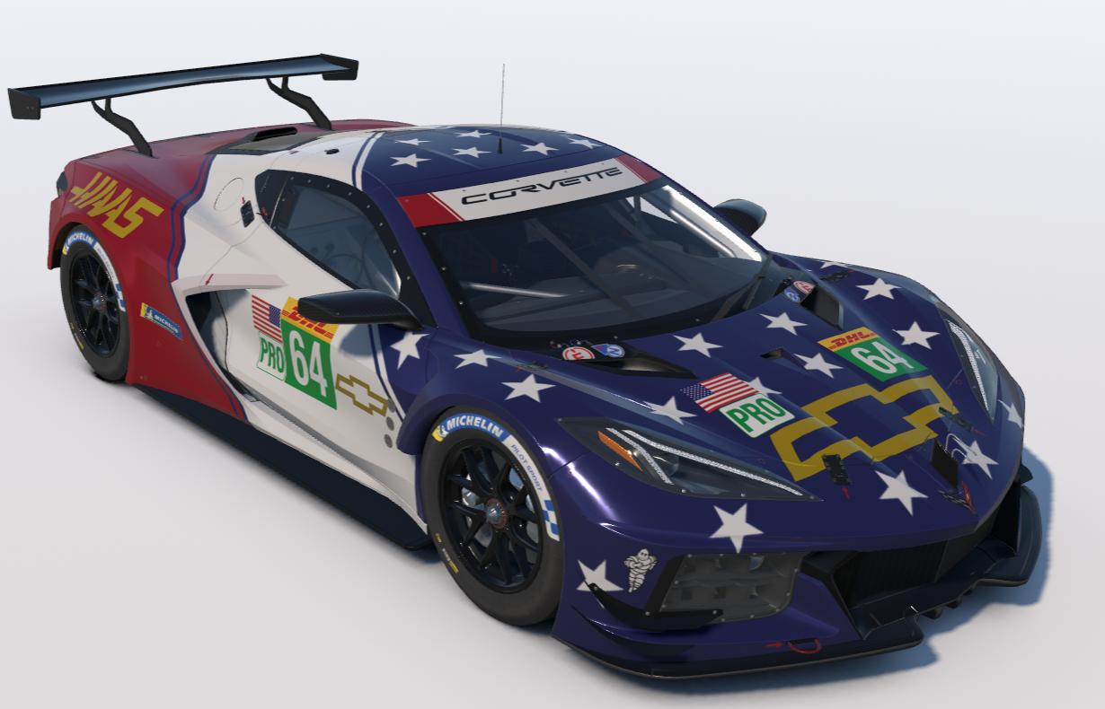 Chevrolet/HAAS Chevrolet Corvette C8.R GTE by Ronald Lawson2