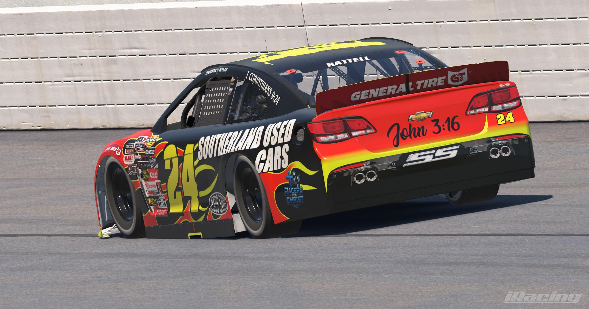 Preview of Jesus Saves ARCA Chevy SS "Jeff Gordon Throwback" by Andrew Rattell