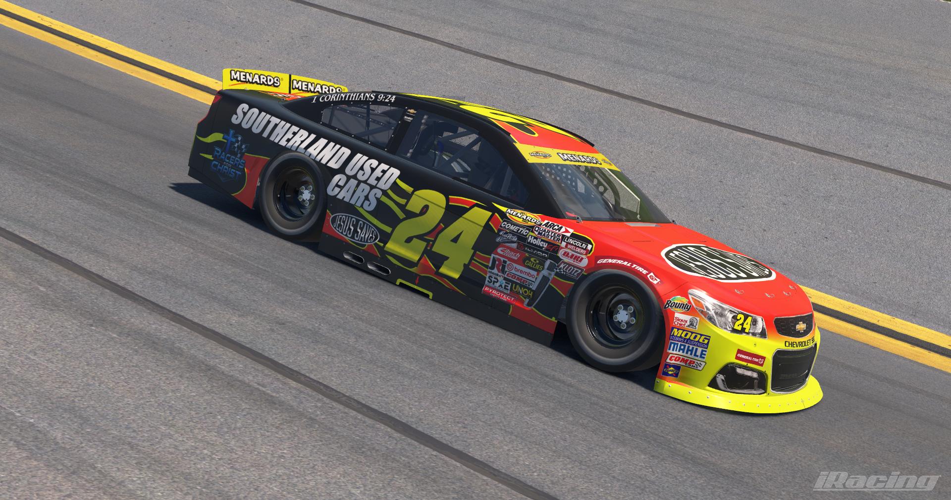 Preview of Jesus Saves ARCA Chevy SS "Jeff Gordon Throwback" by Andrew Rattell