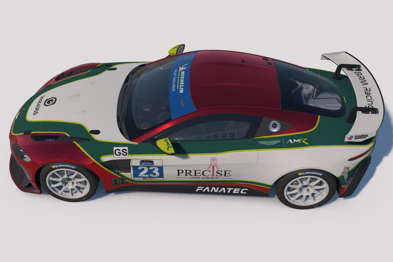 Preview of BRM Racing Vantage GT4 w/ AMR by Billy Mann